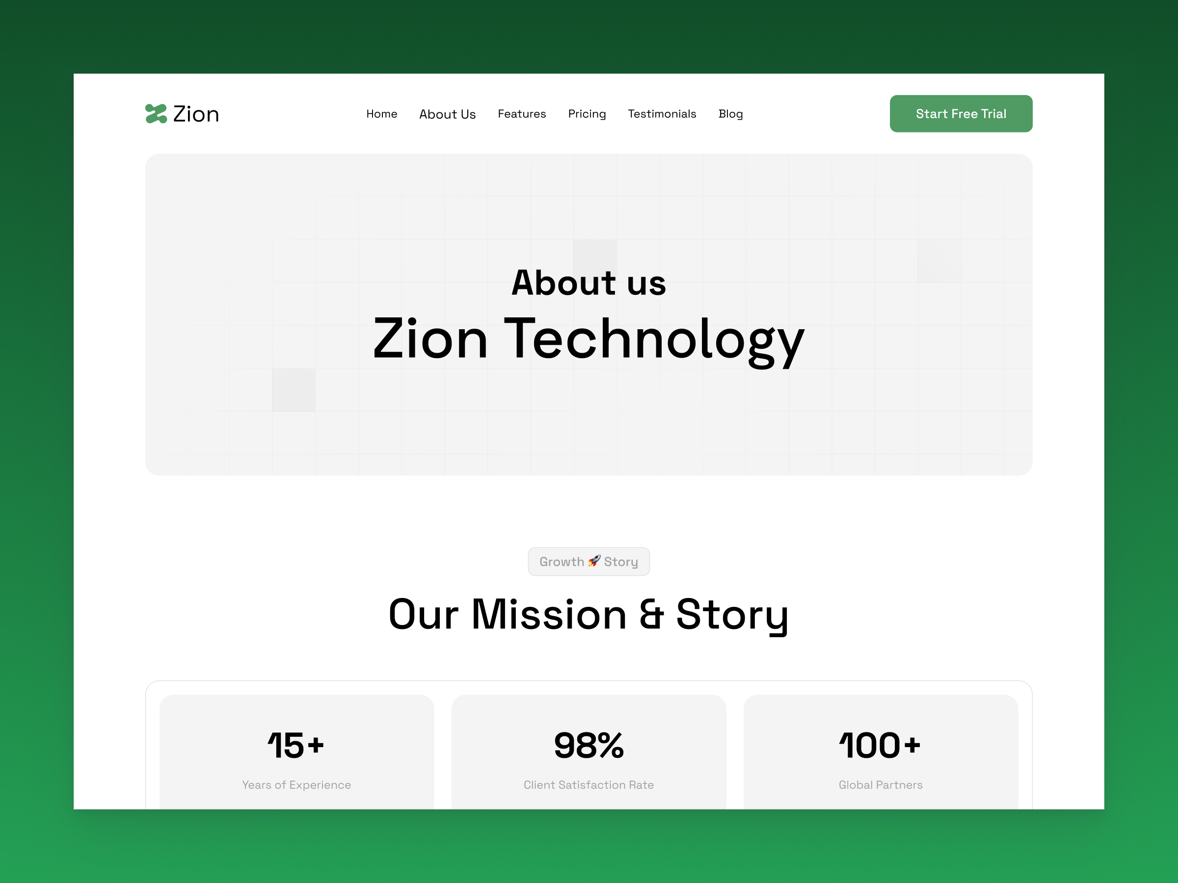 About Us Page | Zion Technology