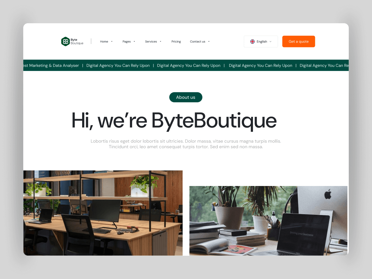 About Us Page | Byte-Boutique Luxe
