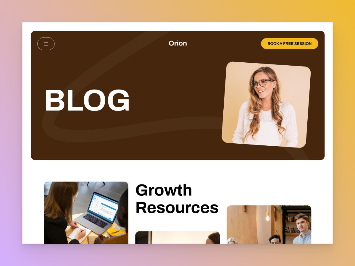 Blog page | orion