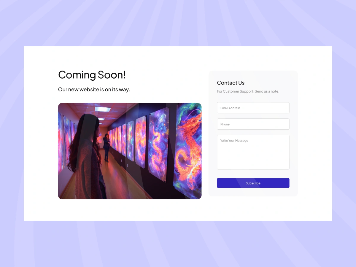 Coming soon 2