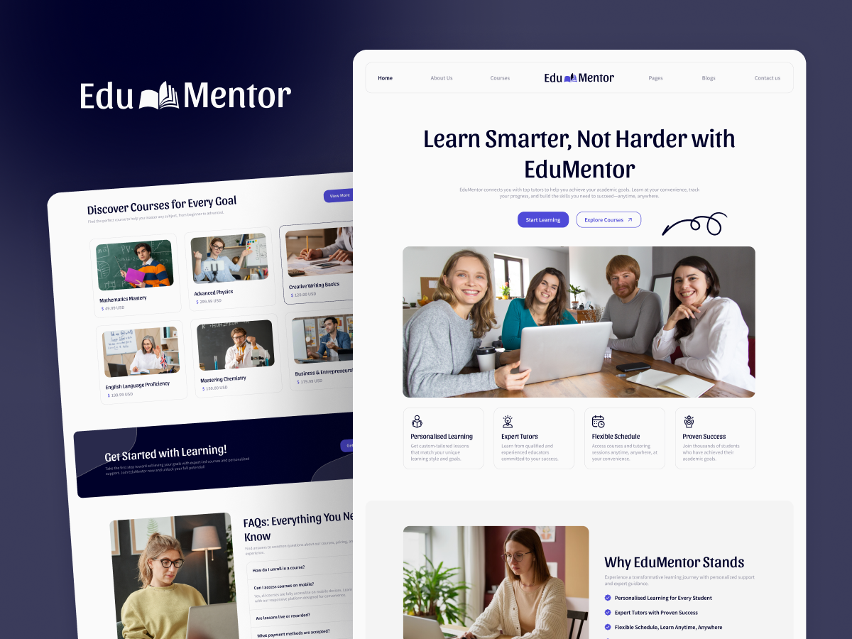 Home Page | EduMentor