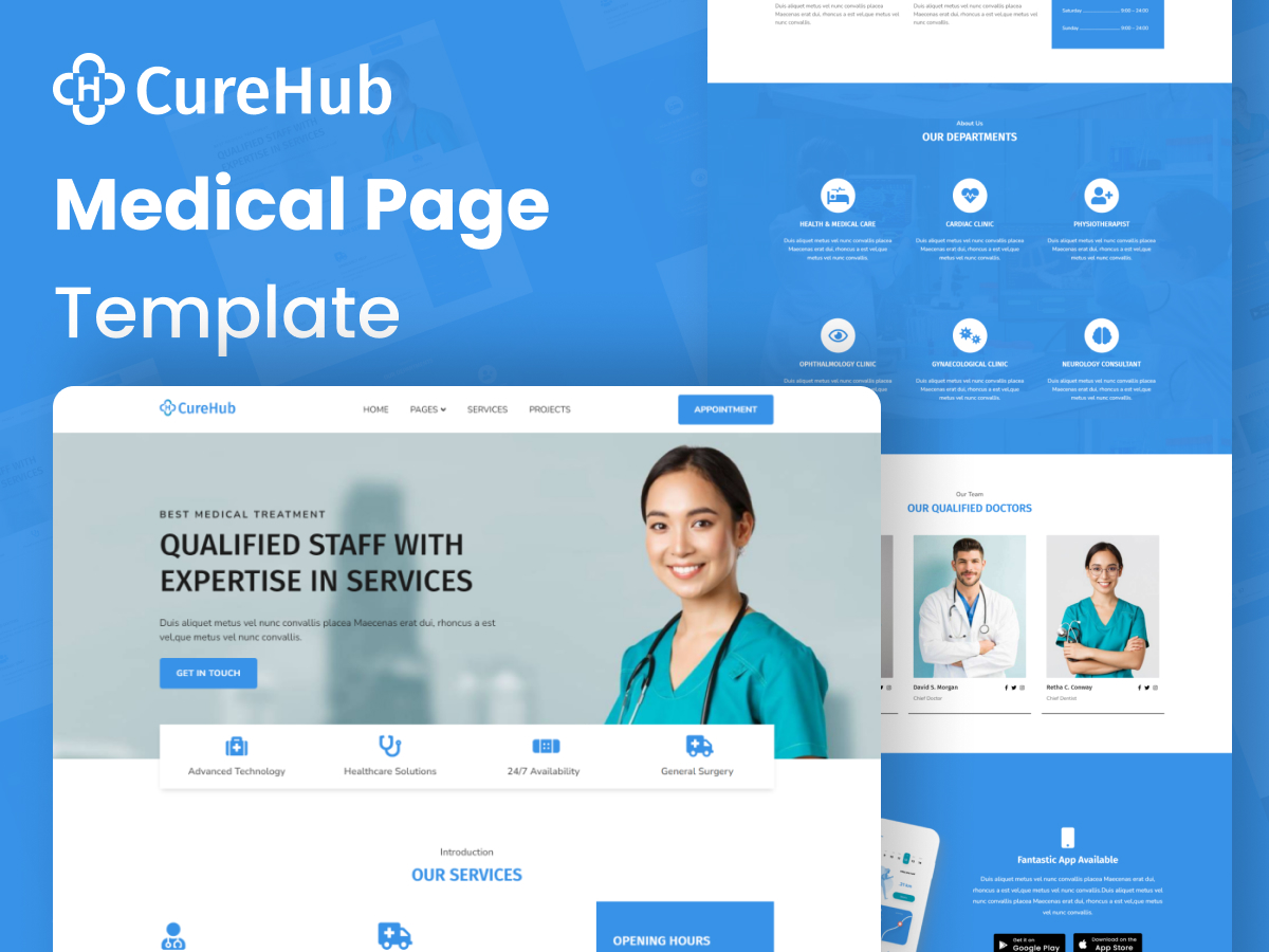 Landing page | curehub