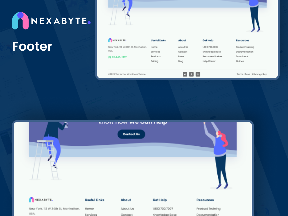 Footer | seo | nexabyte