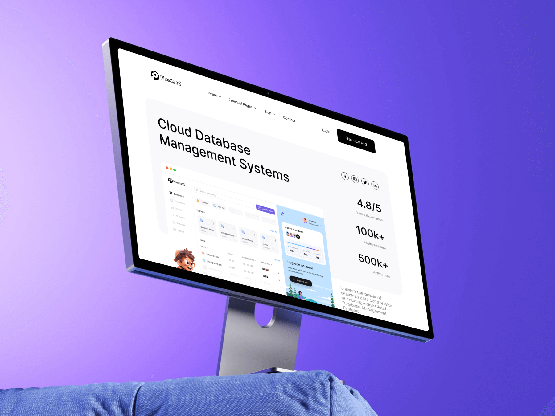 Pixesaas boost | elementor template kit