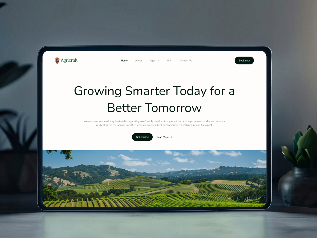 Agricraft | elementor template kit