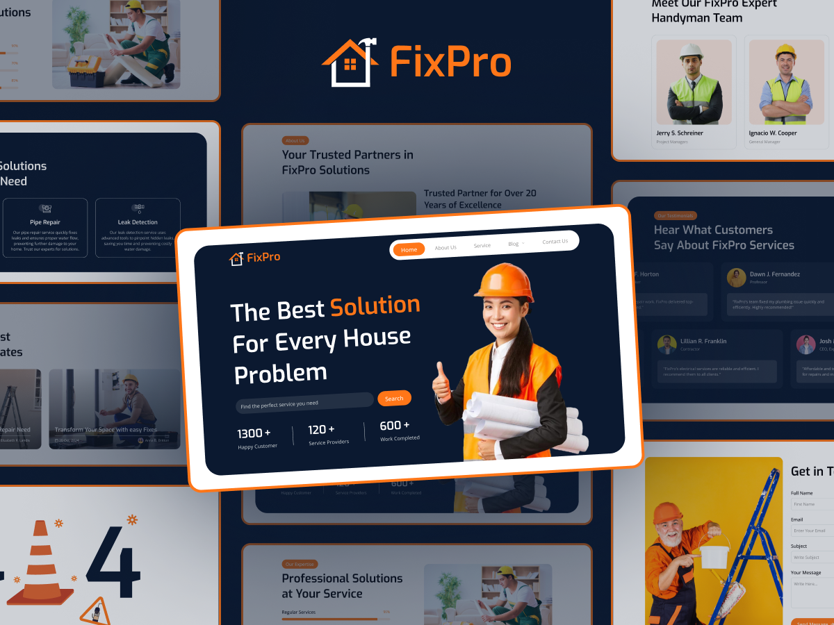 Fixpro | elementor template kit