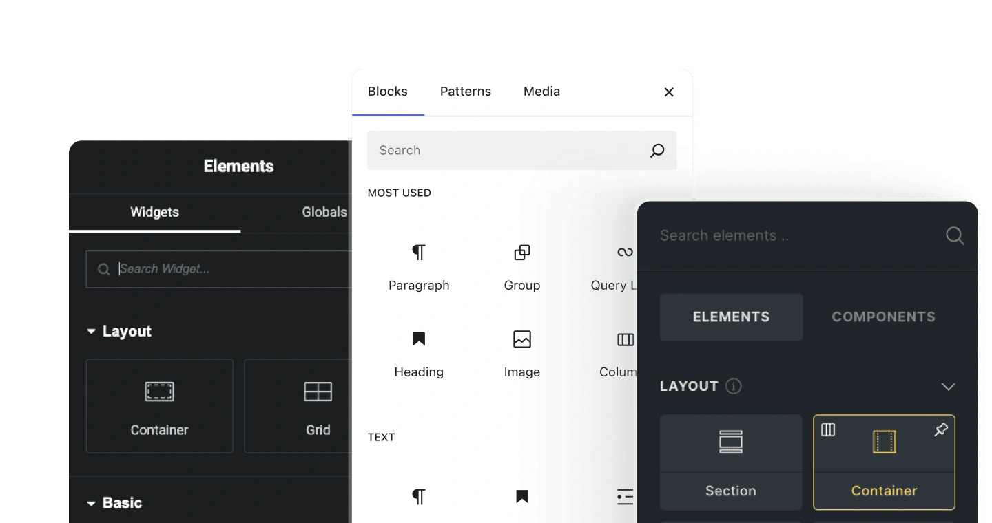 Sample websites and widget code for web designers in WDesignKit